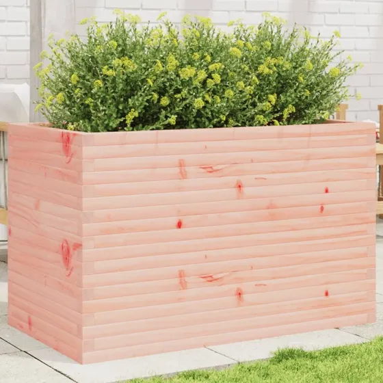Plantekasse i massivt douglasgran 110x60x68,5 cm