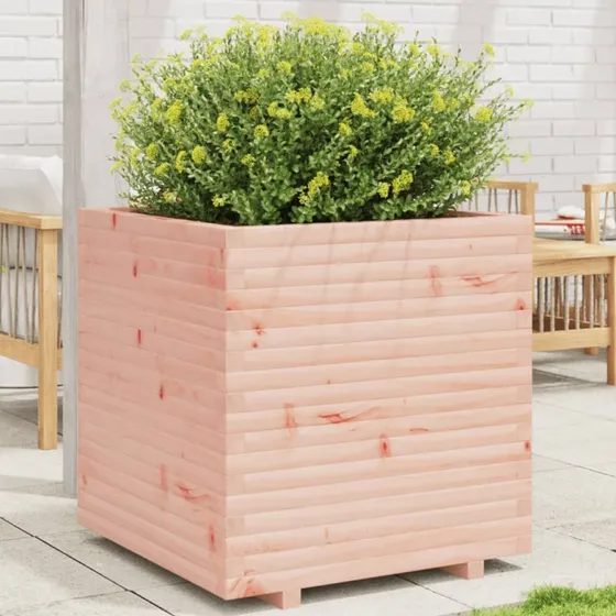 Plantekasse i massivt douglasgran 70×70×72,5 cm