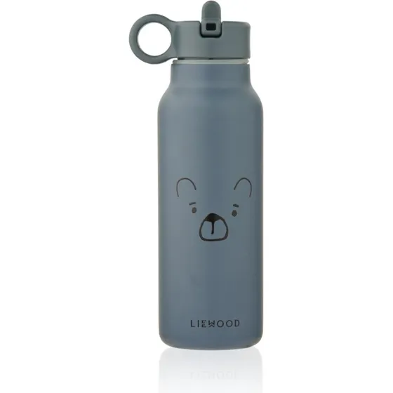 LIEWOOD Mr Bear Whale Falk drikkedunk 350 ml, blå