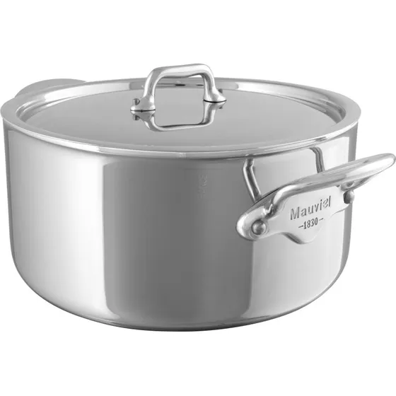 Mauviel Cook Style gryde 8,8 L med stållåg
