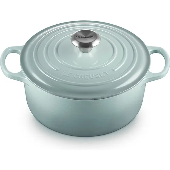Le Creuset Signature gryde Ø24 cm, Sea Salt