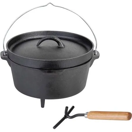 Garden Life Dutch Oven 12" 6,5 L støbejern