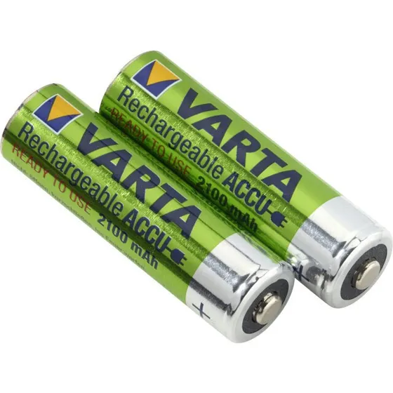 Hellberg genopladelige AA-batterier 2 stk (til Synergy)