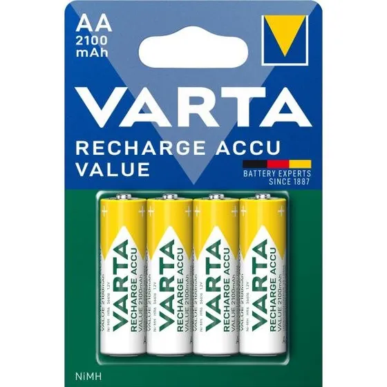 Varta Recharge Accu Value AA 2100mAh 4-pak