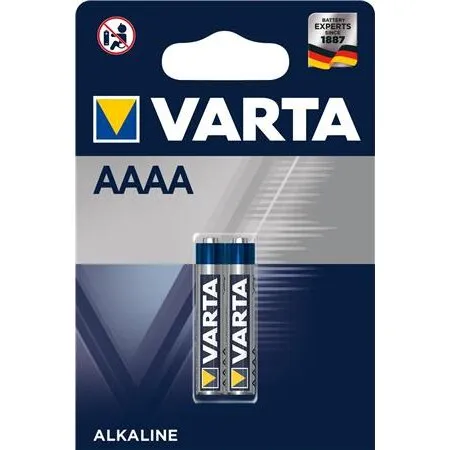 Varta Alkaline AAAA (LR8D425) 1,5V – 2 stk