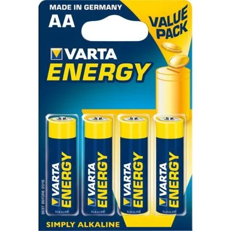 Varta Energy AA LR6 1,5V alkaline - 4 stk.