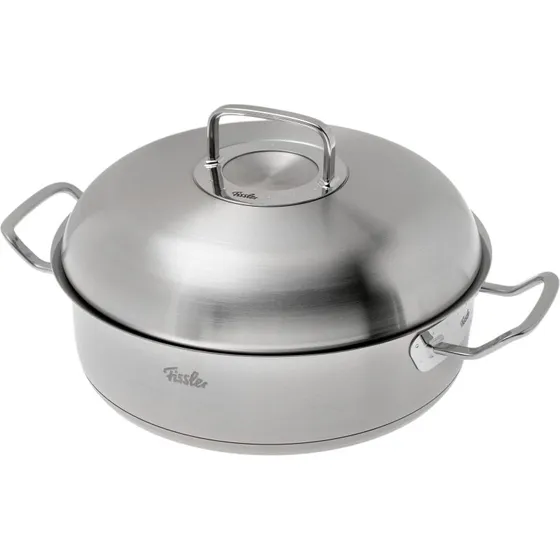 Original-Profi stegegryde i rustfrit stål 28 cm 4,8 L