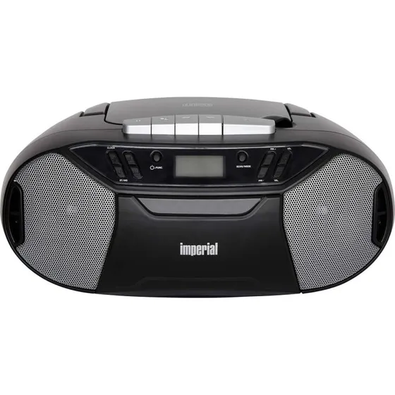 IMPERIAL PBB 1 kompakt bærbar boombox – CD, kassette & FM