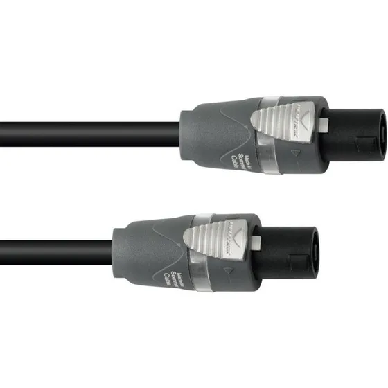SOMMER CABLE Meridian Speakon højttalerkabel 2x2,5 mm² 1 m - sort