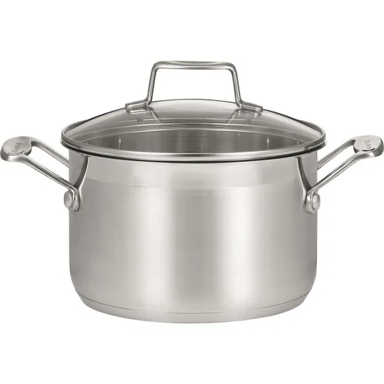 Scanpan Impact Gryde 2,5 l - rustfrit stål