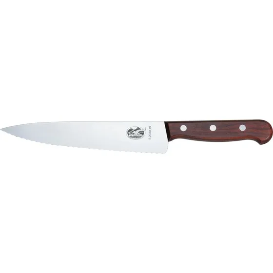 Victorinox trancherkniv 25 cm, rosentræskaft