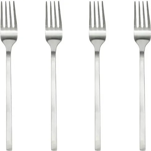OYOY Yuka Gaffel 4 stk. – Rustfrit stål L20×2,5 cm