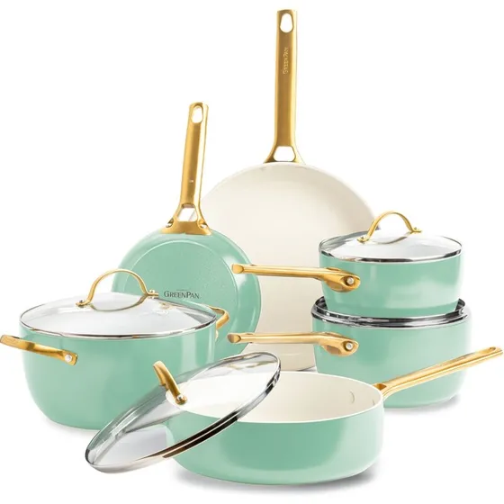 GreenPan Padova grydesæt 10 dele, mint