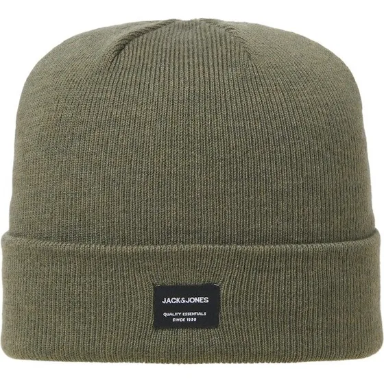 Jack & Jones Hue jacDna Beanie - Brun/Dusty Olive