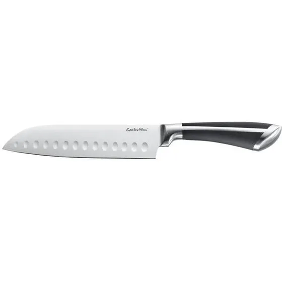 GASTROMAX Ergo Santokukniv 31 cm, sort