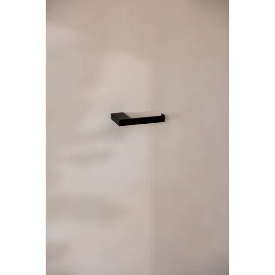 Metallbude Tuali toiletrulleholder, sort