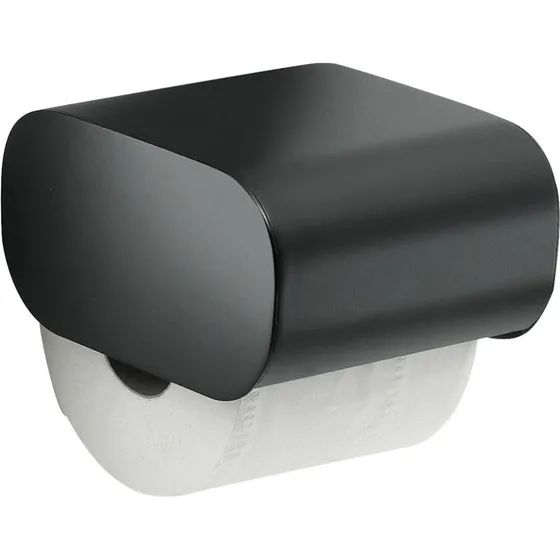 Gedy Outline toiletrulleholder med låg, mat sort