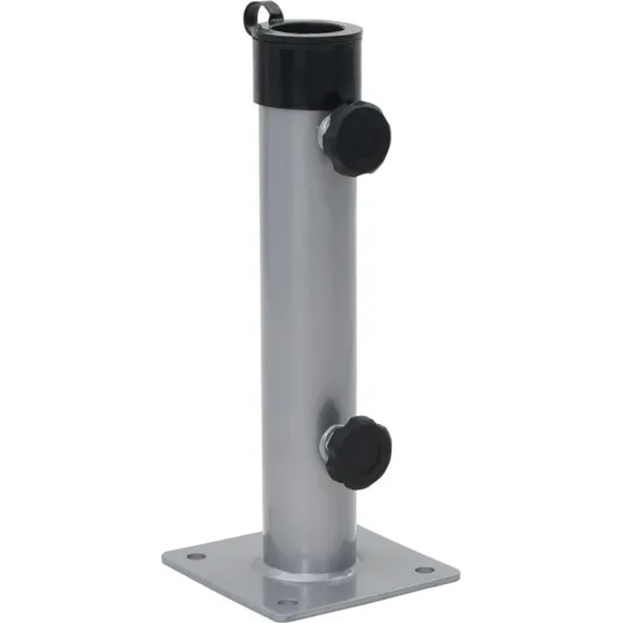 Parasolholder i pulverlakeret stål til Ø38/48 mm stang