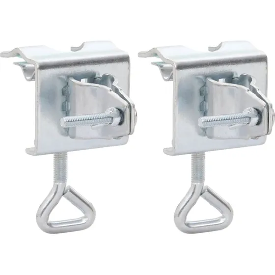 Parasolbeslag til altan 2 stk. 32 mm galvaniseret stl