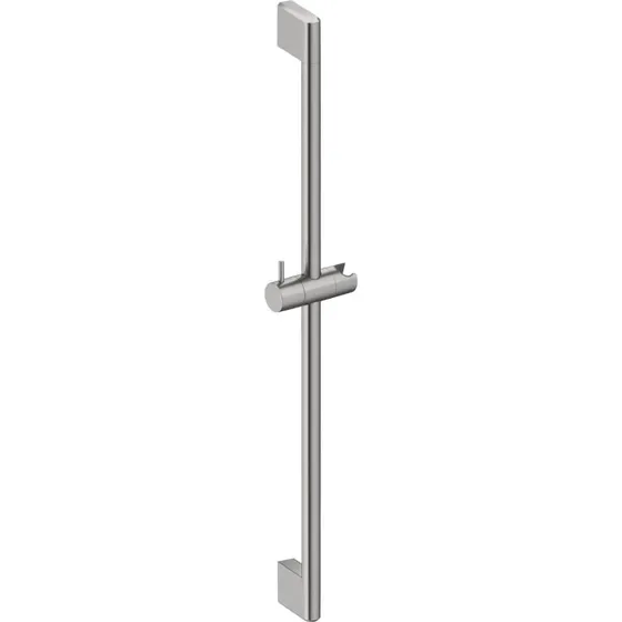 Duravit brusestang 90 cm i børstet rustfrit stål