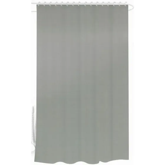 Universal Badeforhæng 180x180 cm - Grå, vandafvisende