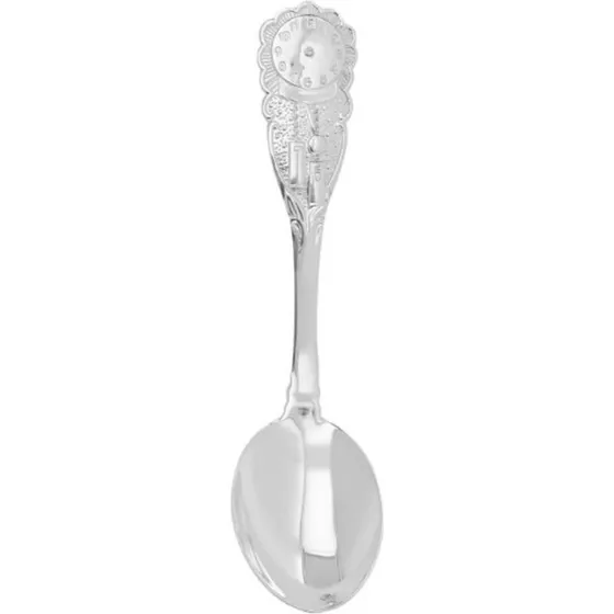 Noa Kids sølv urske 830S – dåbsgave med urmotiv