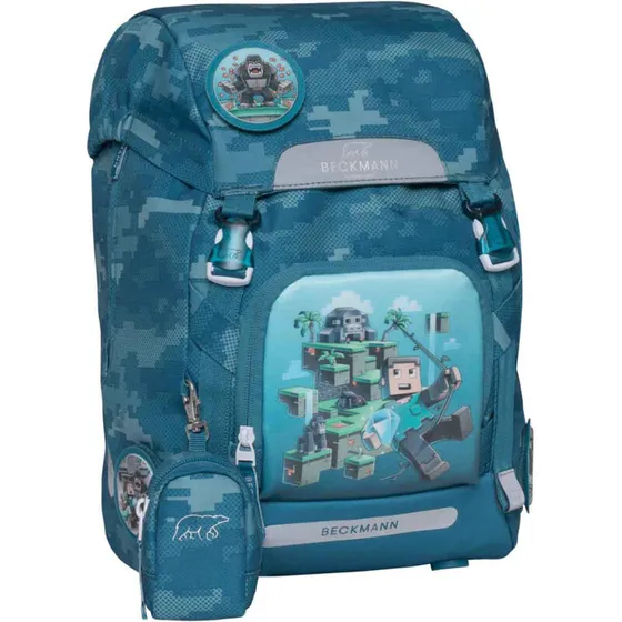 Beckmann Skoletaske 22L Jungle Game