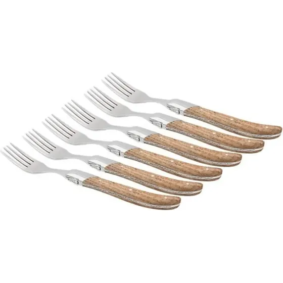 LAGUIOLE by Hâws Steakgafler 6 stk, egetræ