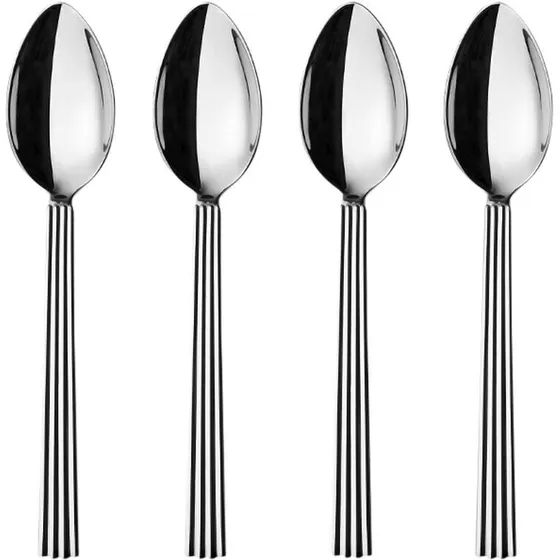 Georg Jensen Bernadotte store teskeer, 4 stk