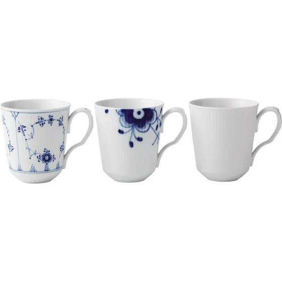 Gifts with History Krus 3 stk., 38 cl – Musselmalet & Riflet