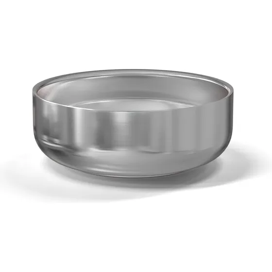 NICHBA serveringsskål i rustfrit stål, dobbeltvægget (Medium)