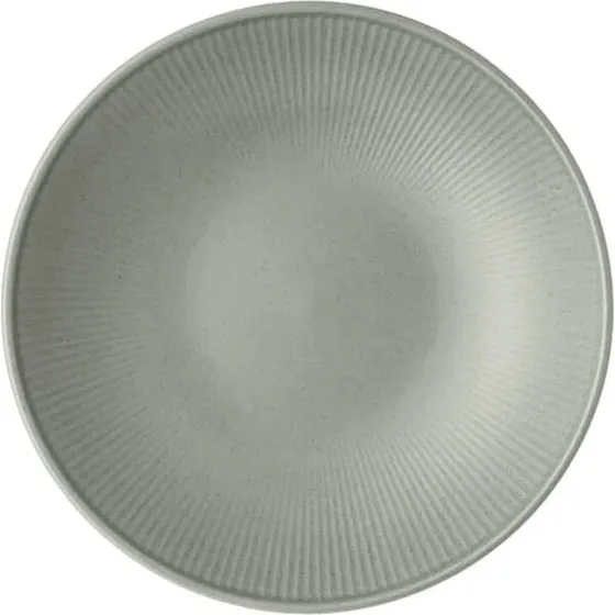 Thomas Clay Dyb Tallerken, Stentøj - Mørk gråblå