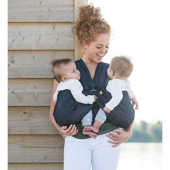 Minimonkey Baby Carrier Twin – bæresele til tvillinger
