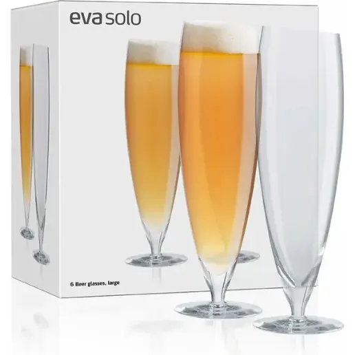 Eva Solo Ølglas til hvedeøl 50 cl, 6 stk.
