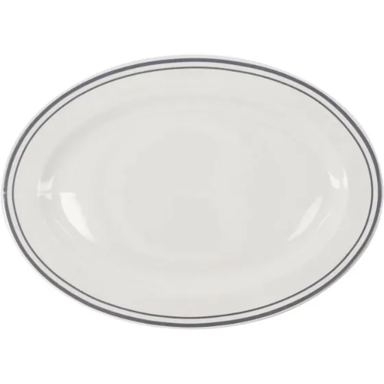 Nicolas Vahé Bistro serveringsfad/ tallerken, grå