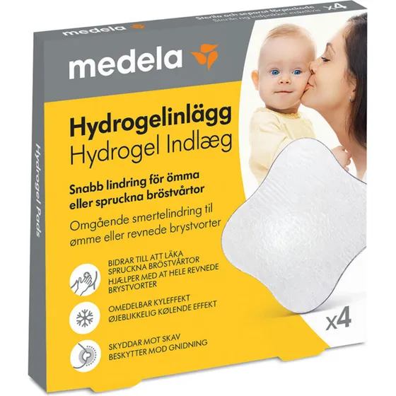 Medela Hydrogel Pads - 4 stk