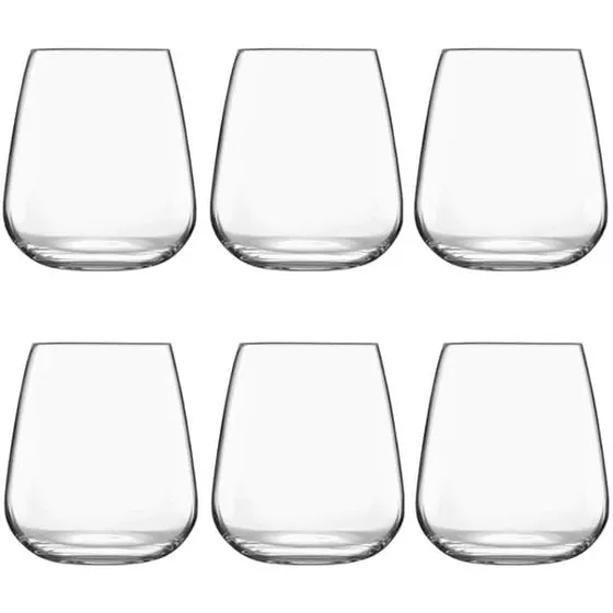 Luigi Bormioli Meravigliosi Vandglas, 6 stk.