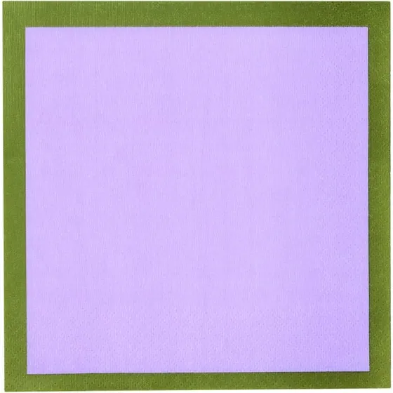 Play papirserviet 33x33 cm lilla-oliven