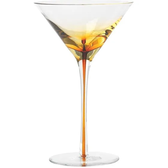 Broste Copenhagen Amber Martiniglas Ø11,5xH18,9 cm – Amber