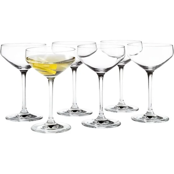 Holmegaard Perfection Martiniglas klar 29 cl, 6 stk