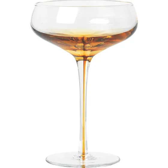 Broste Copenhagen Amber Cocktailglas Caramel