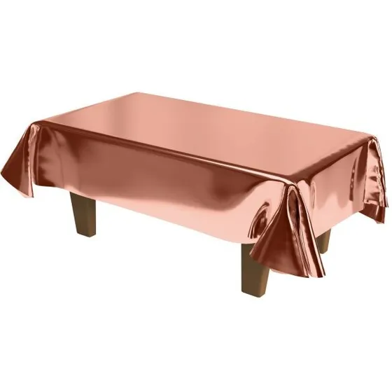 Plastdug Rosegold 136x270 cm