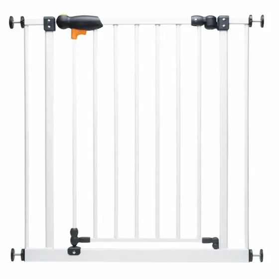 Wallmann Aalto sikkerhedsgitter, hvid stål 73–81 cm