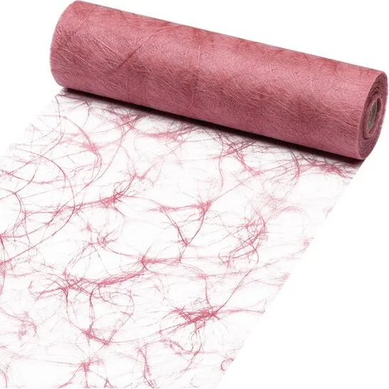 Sizoweb bordløber gammelrosa 30 cm x 5 m