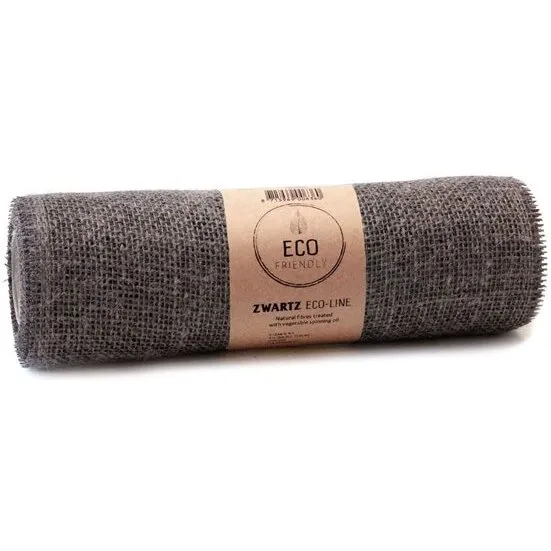 DecoJute bordløber jute taupe 30 cm x 5 m