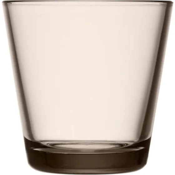 Iittala Kartio drikkeglas 21 cl Linen – 2 stk