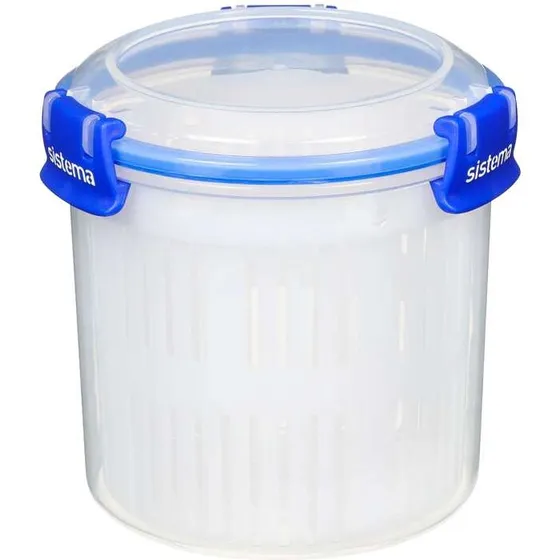 Sistema Klip It Plus 700 ml rund - blå