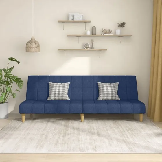 2-personers sovesofa i blt stof  daybed