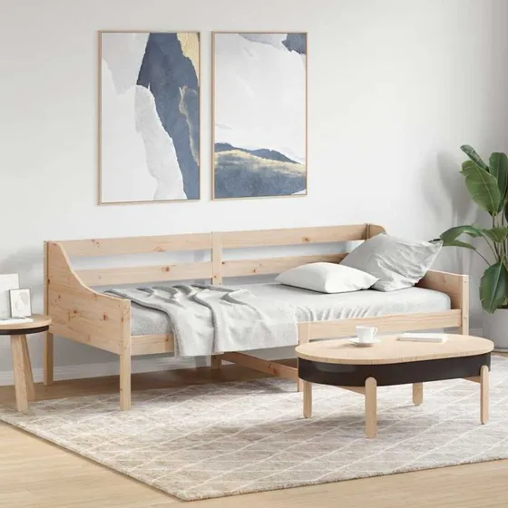 Daybed 80x200 cm i massivt fyrretræ (uden madras)