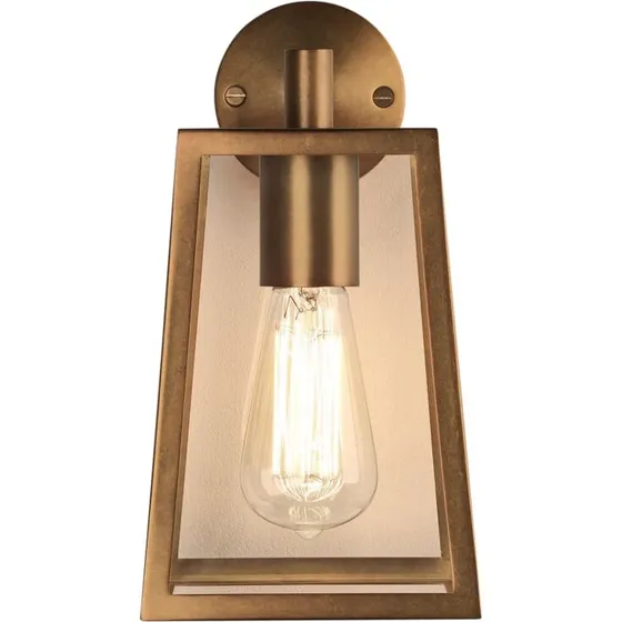 Astro Calvi udendørs væglampe, antik messing, IP23